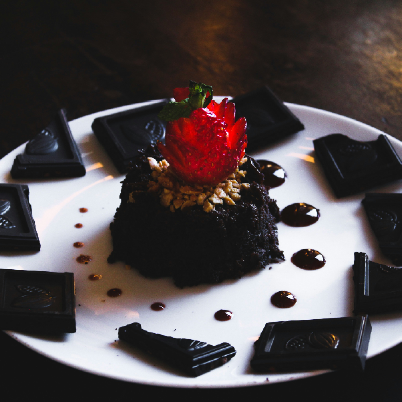 Decadent Dark Chocolate Lava Cake