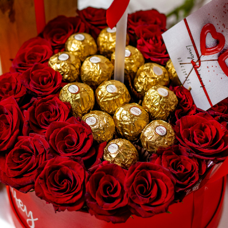 Golden Hazelnut Truffles