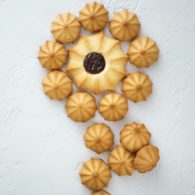 Classic Butter Jam Cookies