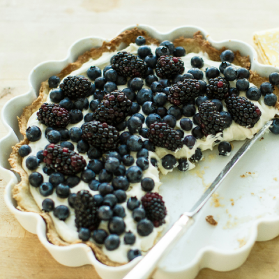Mixed Berry Cream Tart